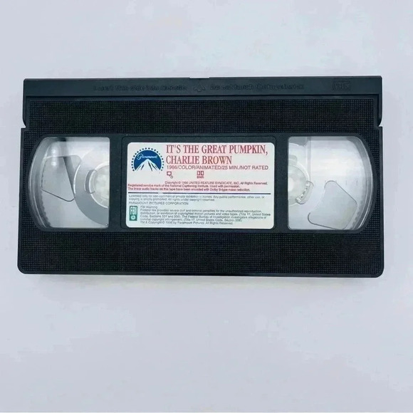 Paramount Peanuts Classic It's The Great Pumpkin, Charlie Brown VHS Tape #15370 - Picture 7 of 8